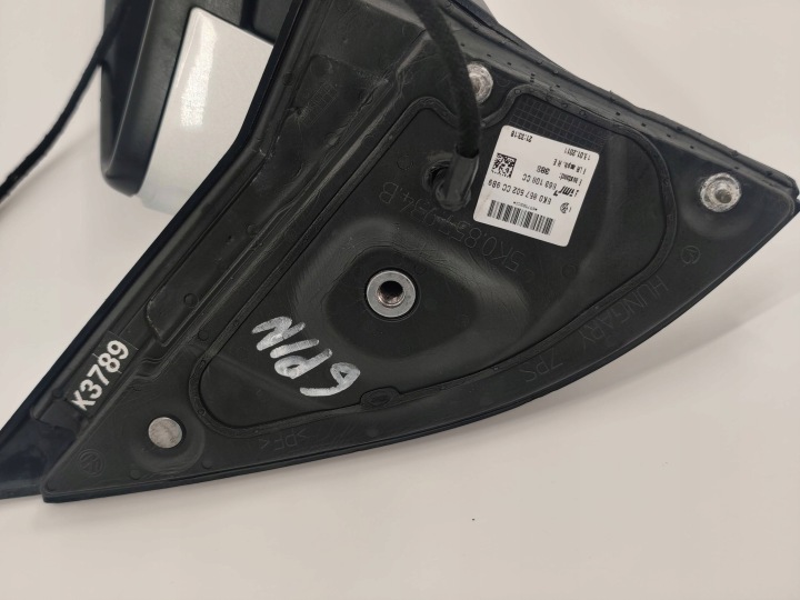 фото №9, Дзеркало праве пасажира 6pin vw golf vi 08-13r 5k0857502cc 5k0857934b