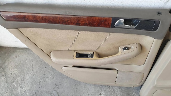 фото №5, A6 c5 обшивки двері європа шкіра відсік для зберігання beż