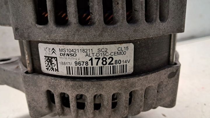 фото №6, Peugeot 308 ii t9 1.2 thp генератор 9678178280 состояние очень хороший