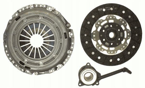 фото №2, Sachs сцепление volkswagen 240 2,0tdi 05- /pas sat/