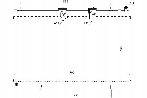 фото №2, Nis636003 радіаторів двигуна citroen c5 ii, c5 iii,