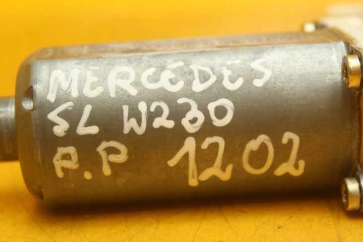 фото №9, Моторчик стеклоподъёмника правое перед mercedes sl r230 a2308201042 0130821921