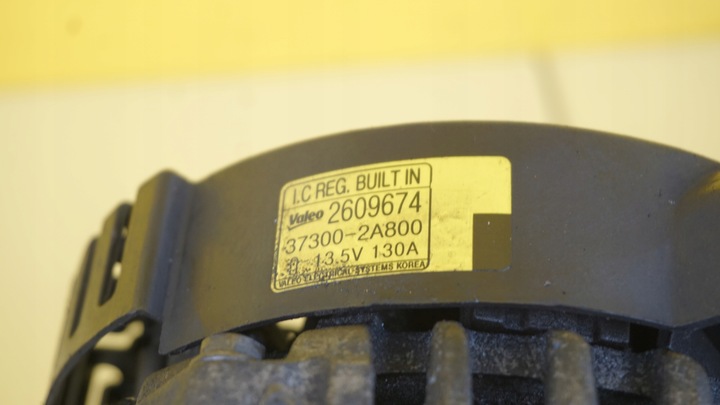 фото №6, I40 optima ix35 carens sportage 1.7 crdi 15r d4fd генератор 37300-2a800