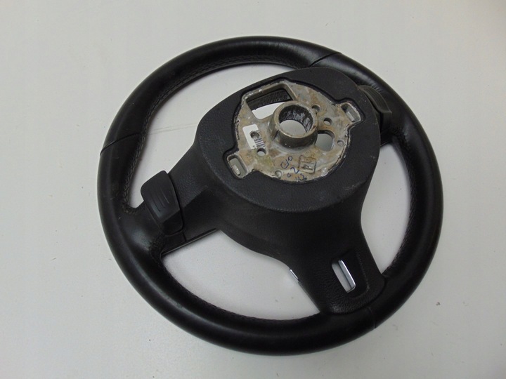 фото №11, Кермо шкіряний підкермові важелі vw golf vi dsg 5c0419091l