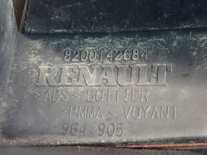 фото №7, Renault megane ii універсал 02-06 лампа зад ліва 8200142684