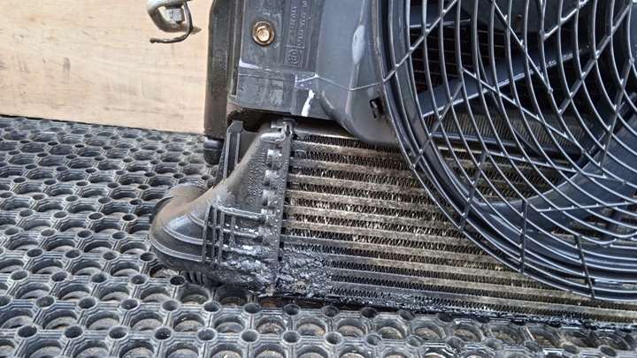 фото №6, Bmw x5 e53 радиаторов вентилятор комплект 3.0 d автомат