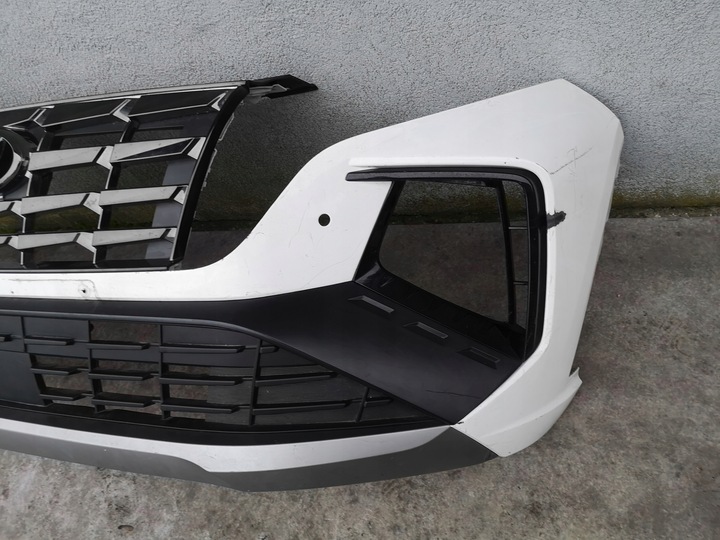 фото №9, Hyundai tucson 4 iv n line 20- бампер перед переднее цвет белый