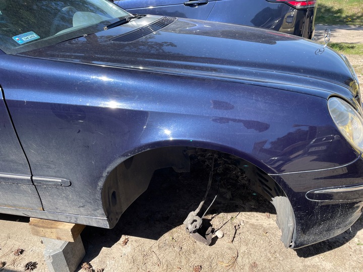 фото №12, Комплектный перед капот крылья бампер mercedes w211 рестайлинг ксенон c359