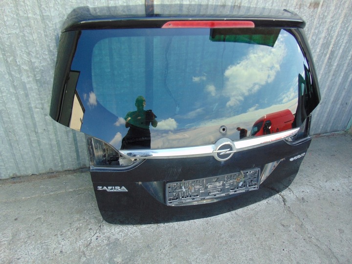 фото №6, Кришка багажника opel zafira c z22c з накладка європа скло