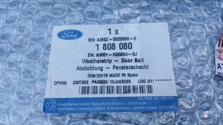 фото №3, Планка накладка правая задняя ford c-max 10-