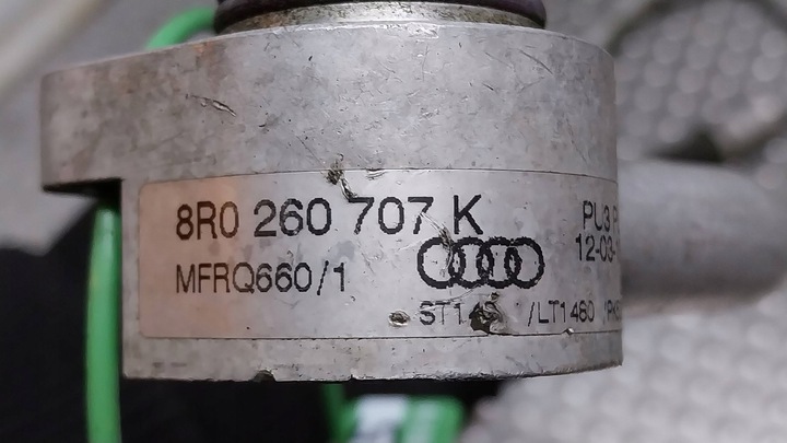фото №5, Шланг кондиционера 8r0260707k audi q5 8r