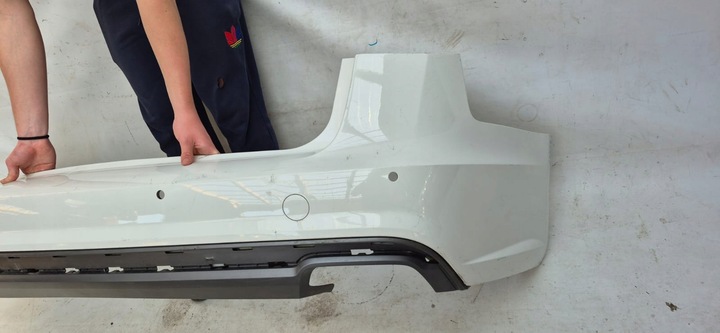 фото №10, Audi a6 c7 4g универсал s-line рестайлинг 14-18 бампер зад задний pdc 4g9807511as