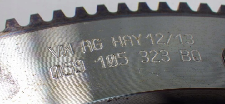 фото №9, Koło маховики 3.0 tdi рестайлінг audi q7 4l 059105323bq