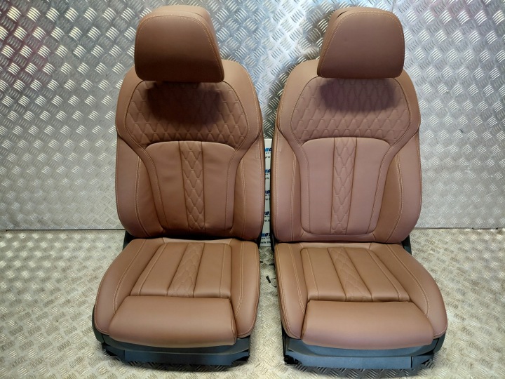 фото №9, Bmw x6 g06 lci комфорт individual карта сиденья подогрев диван обшивки
