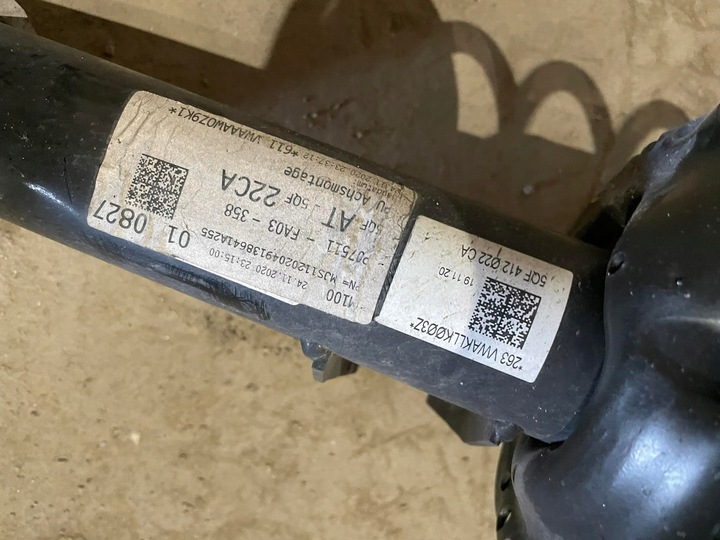 фото №9, Vw skoda seat поворотный кулак амортизатор 5q0407257a 5q0407258a 5qf412022ca