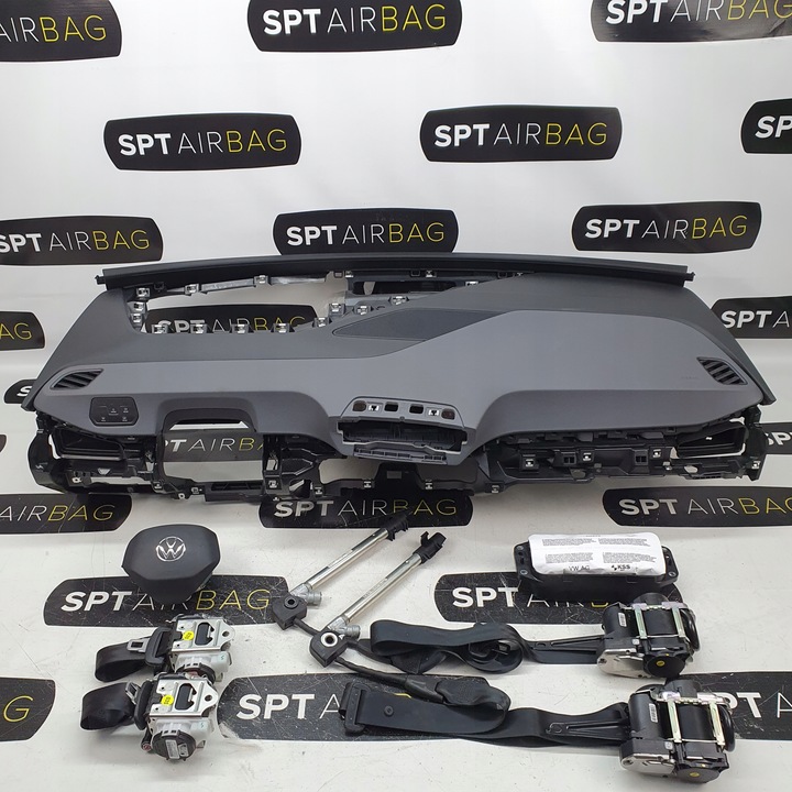 фото №12, Vw id 3 iii панель консоль подушки ремни подушка безопасности stare возврат