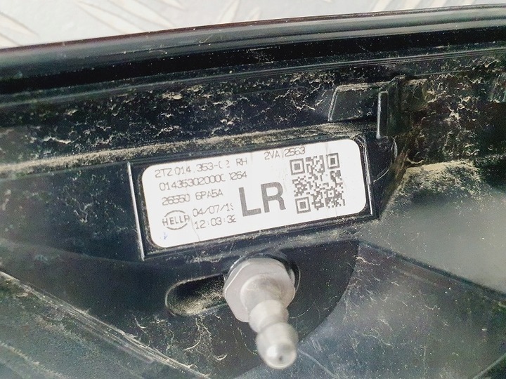 фото №12, Nissan juke ii 2 f16 лампа зад задняя w крыло левая lub правая lub w крышка багажника