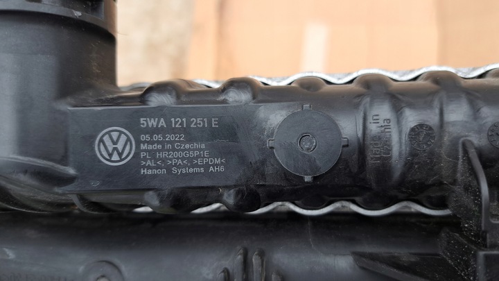 фото №6, Vw t7 multivan радиатор 5wa121251e 5q0121251hn 7t0816411a