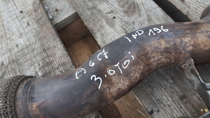 фото №4, A6 c7 4g сітка коливання випускна труба 3.0 tdi a7 4g