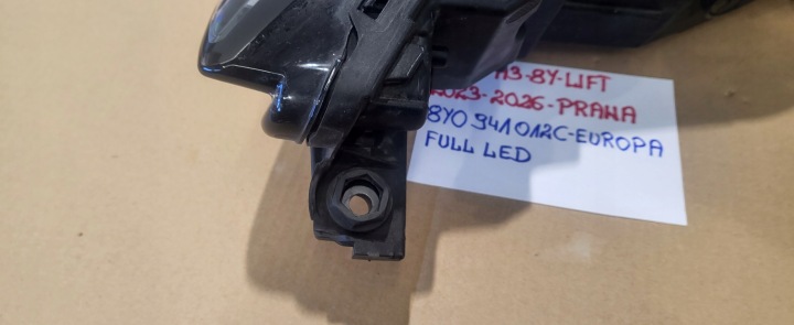 фото №7, Audi a3 8y0941012c рестайлинг 2023-2026 правая фара полный led