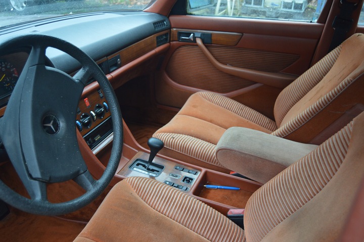 фото №14, Mercedes w126 адаптер салон сидіння велюр 937 sienna