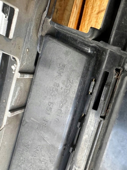 фото №16, Vw tiguan ii r-line рестайлінг 20-24 бампер перед переднє 5na807221d