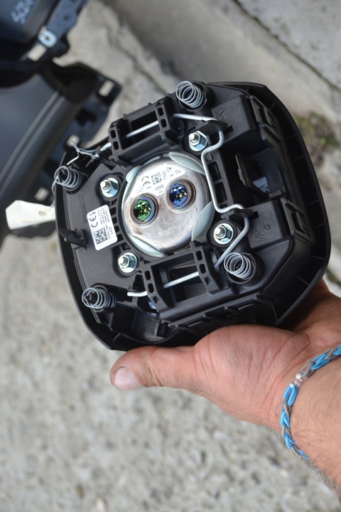 фото №14, Renault scenic iv 4 панель роздавальна консоль капот подушка безпеки оригінал