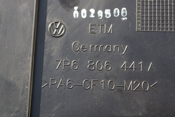 фото №11, Vw touareg крышка защитные накладки двигателя отделка 7p 7p6805285 7p6806441a 7p680