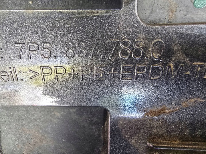 фото №9, Porsche cayenne ii 92a 7p5 молдинг дверь правая перед 7p5837788s