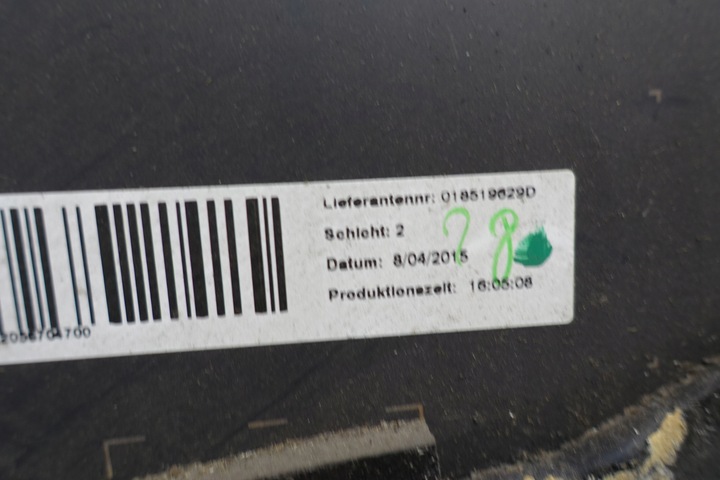 фото №8, Mercedes w205 c класс sedan стекло задняя зад