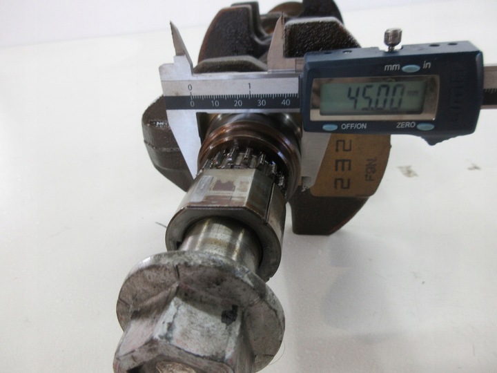 фото №5, Nissan micra ii k12 note e11 cr14 1.4 wał коленчатый