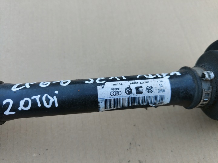 фото №2, Піввісь ліва коротка seat altea toledo 2.0tdi 6b