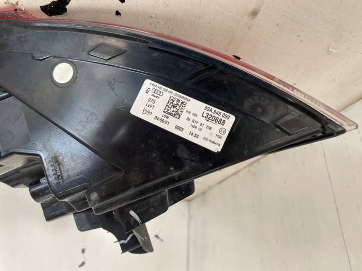 фото №12, Audi q4 e-tron лампа левый зад 89a945069