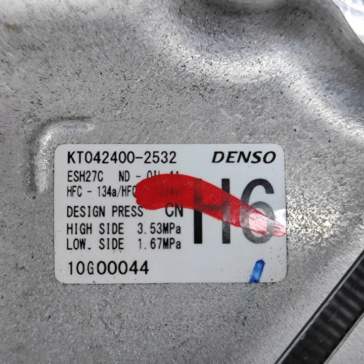 фото №10, Компресор кондиціонера honda cr-v vi rs_, ry_ 803163e9h01 28143483 2.0l