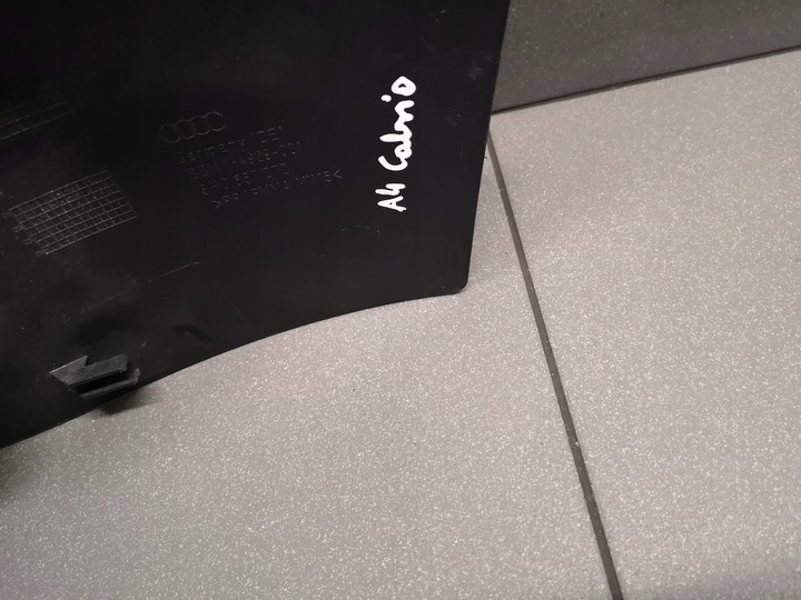 фото №11, Защита стойка a правая audi a4 b6 cabrio 8h0867272