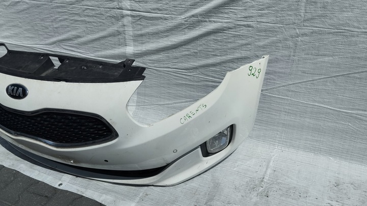 фото №3, Бампер перед переднее kia carens iv 4 pdc решётка радиатора