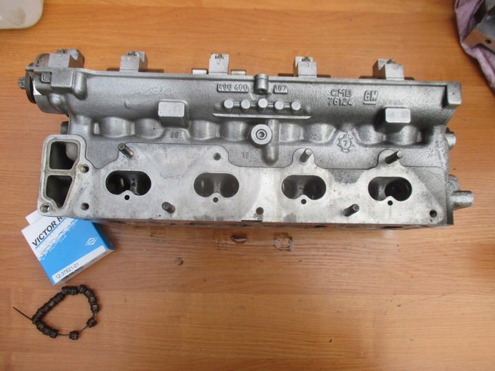 фото №10, Opel astra ii g h zafira vectra 1.6 головка opel 1.6 r 90400187 відшліфована