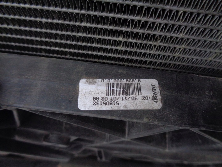 фото №9, Pas переднє радіатор fiat bravo 2 ii 1.6 m-jet