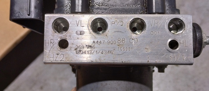 фото №7, Насос гальмівна abs mercedes v-klasa w447 a4479008809