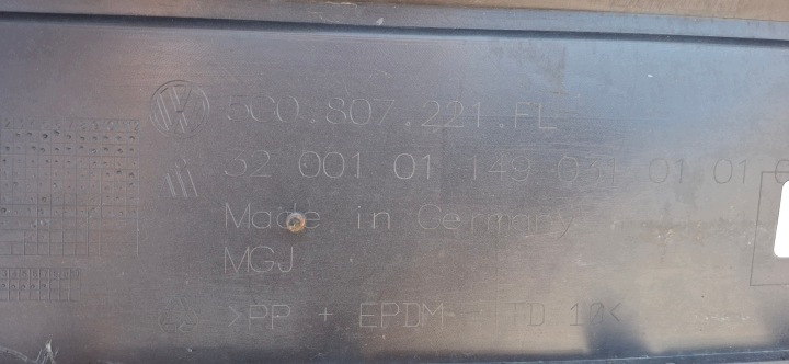фото №14, Vw golf vii рестайлинг 7 бампер перед передний pdc 5g0807221fl