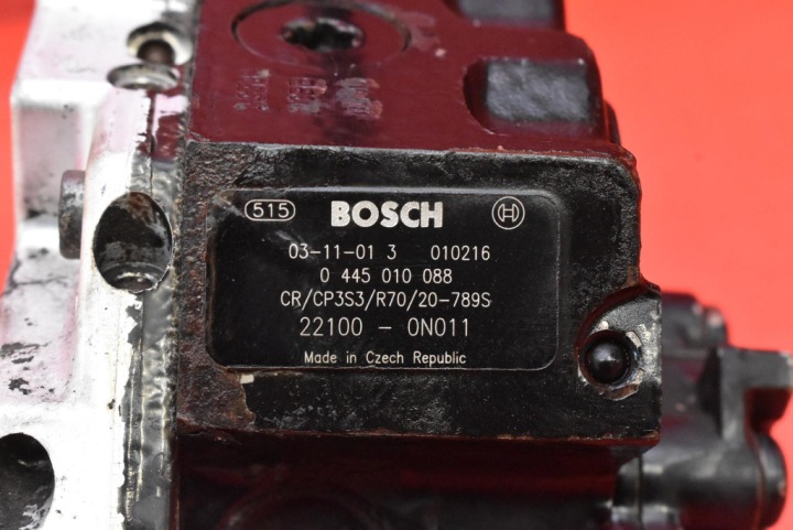 фото №6, Насос топливная рейка 22100-0n011 0445010088 toyota yaris i 1.4 d-4d 75 km 03-05