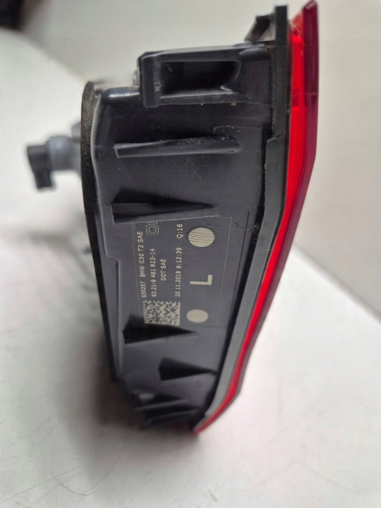 фото №8, Фара w крышка багажника левая задняя led bmw g30 sedan usa 9481823