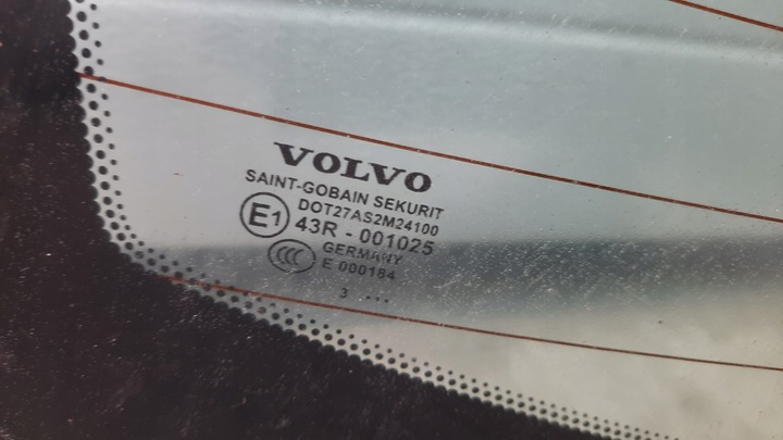 фото №2, Стекло зад задняя volvo s40 ii 04-12r