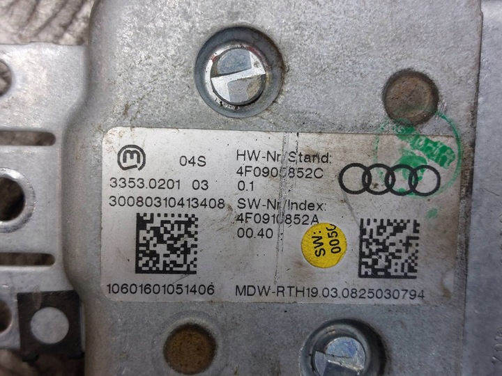 фото №11, Набор стартовый audi a6 c6 2.7 tdi 4f5910401k 4f0905852c 4f0920901g