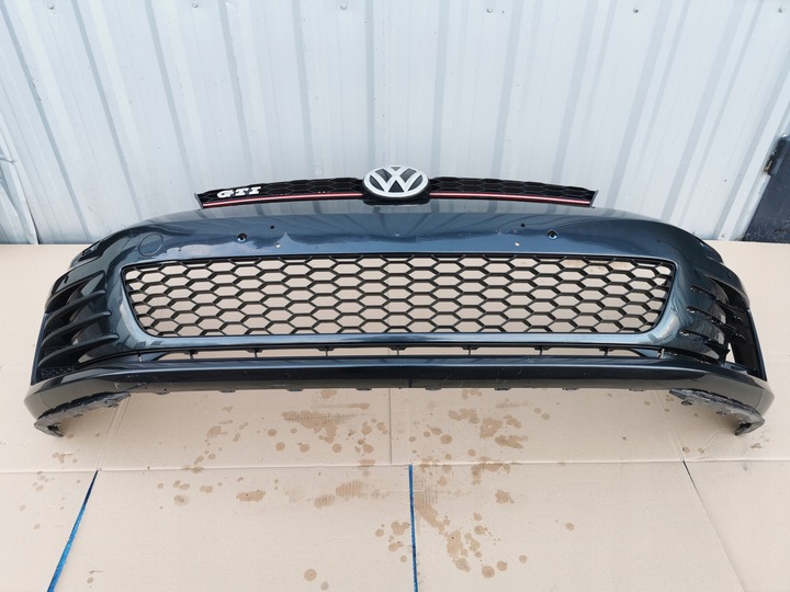 фото №11, Vw golf vii 5g0 gti 12-16 бампер перед переднє решітка радіатора b.ładny