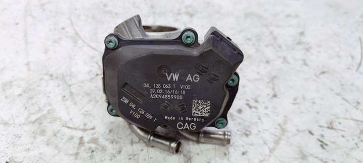 фото №5, Дроссельная заслонка audi a4 b9 a5 8f 2.0 tdi 04l128063t