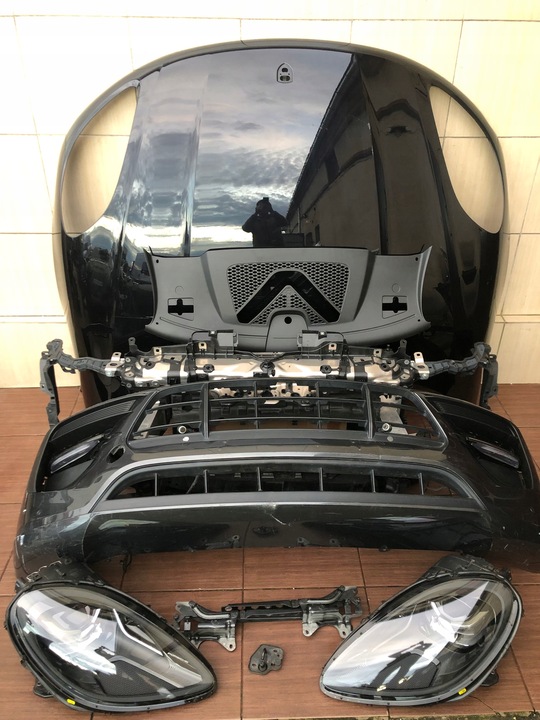 фото №1, Бампер капот радіатор pas macan 95b gts рестайлінг 19-