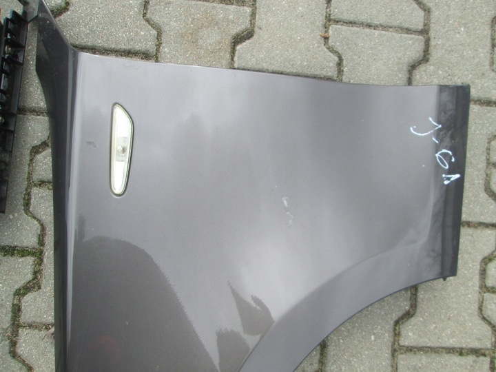 фото №9, Крыло переднее левый bmw 1 e87 e81 2004-11 чёрный sapphire