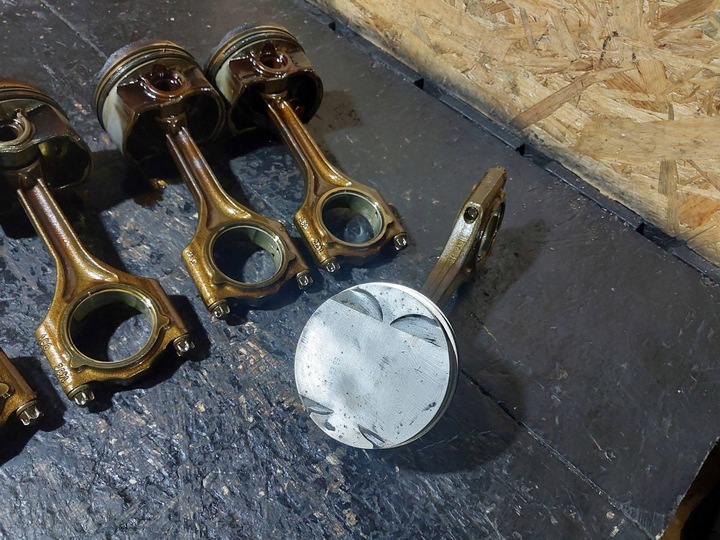 фото №14, Поршень з шатуном bmw 5 e39 523i m52b25 256s3 1xvanos