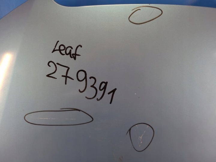 фото №6, Nissan leaf 10-17 i ze0 - капот кришка двигуна 65100-3nf0a